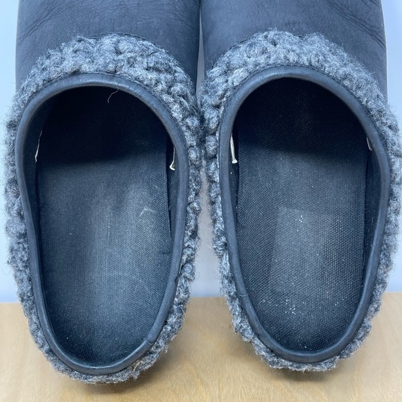 Merrell Encore Cassie Leather/Wool Slip On Clogs Black Size 10 - Picture 6 of 9